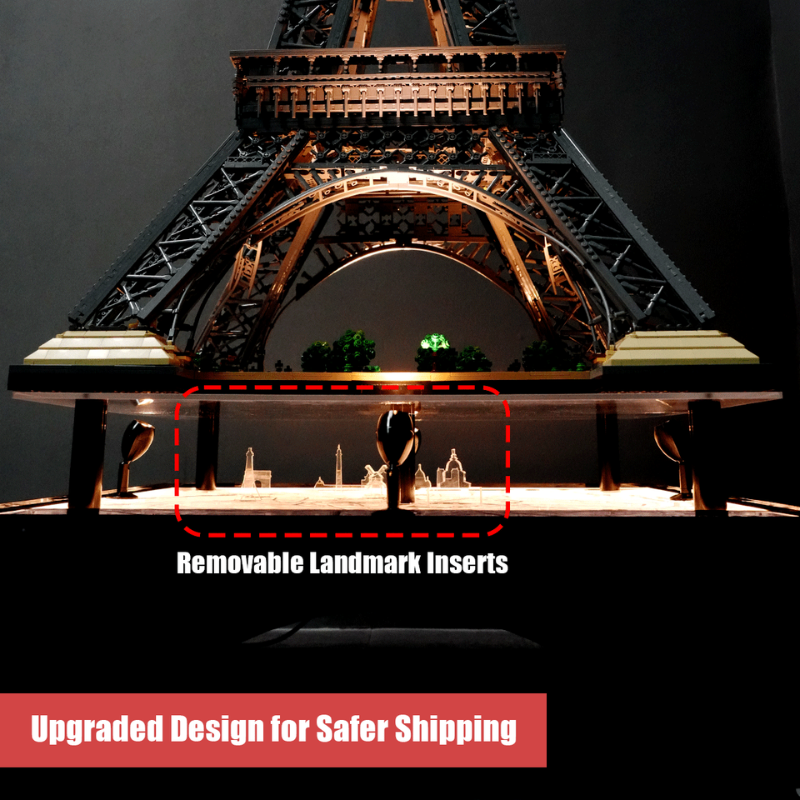 LEGO® ICONS Eiffel Tower 10307 Floating Lighted Display Base