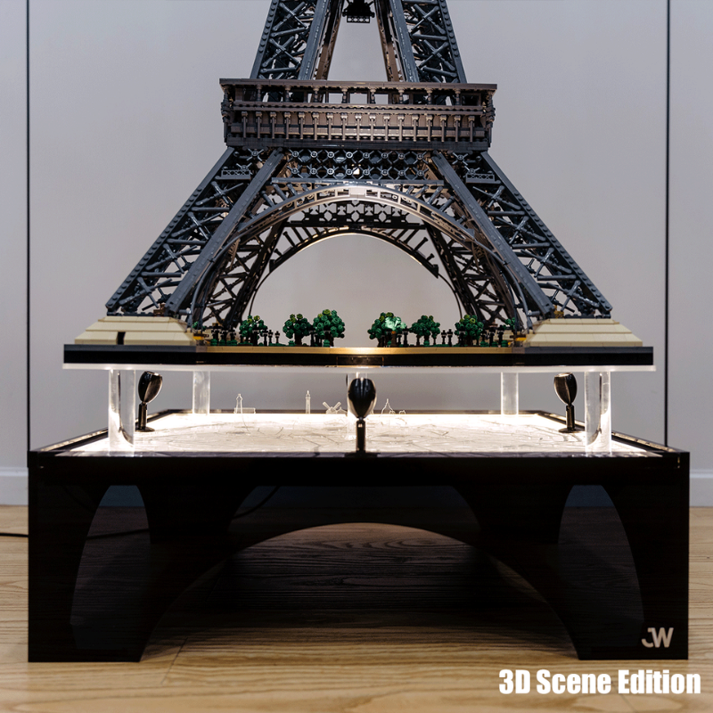 LEGO® ICONS Eiffel Tower 10307 Floating Lighted Display Base