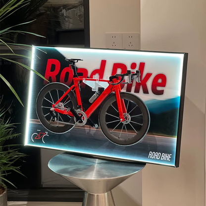 Wall Display Frame For LEGO Icons 11380 Road Bike