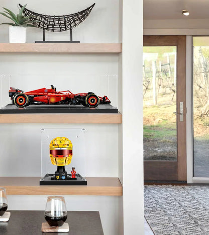 Display Case for LEGO® Ferrari HP Lewis Hamilton Helmet 43022