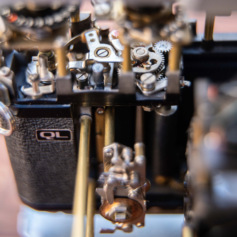 Disassembled Mechanical Film Camera Canon FT