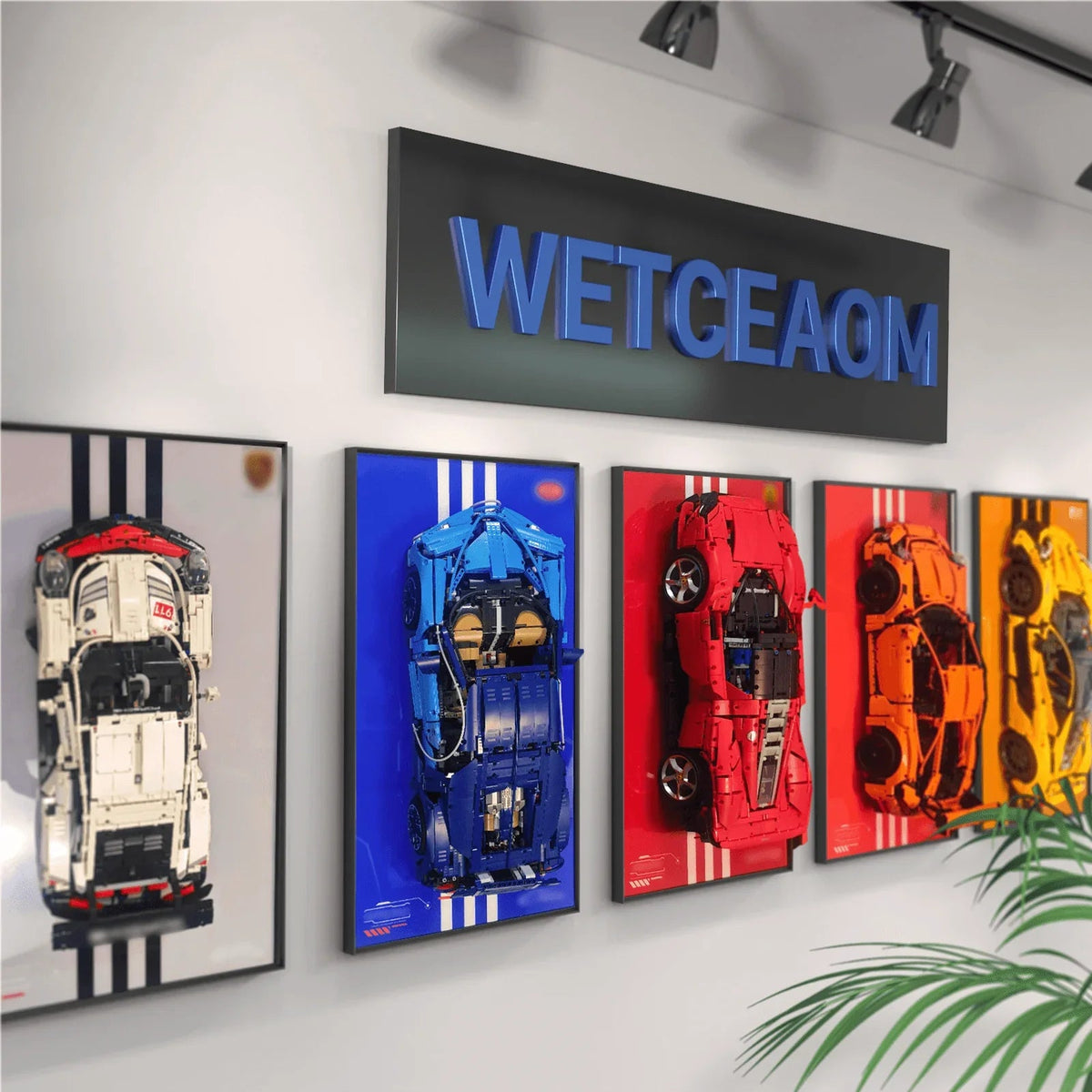 Wall Display Frame for LEGO Technic Mercedes-Benz G500 PROFESSIONAL Line 42177