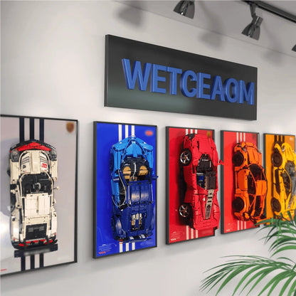 Wall Display Frame for LEGO Technic Mercedes-Benz G500 PROFESSIONAL Line 42177