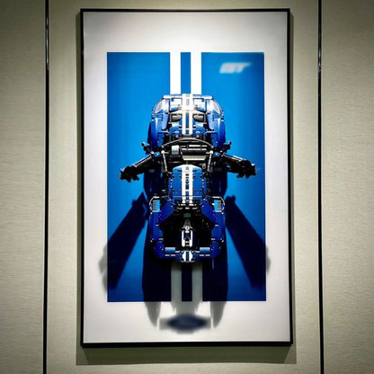 Wall Display Frame for LEGO® Technic F1 2022 Ford GT 42154
