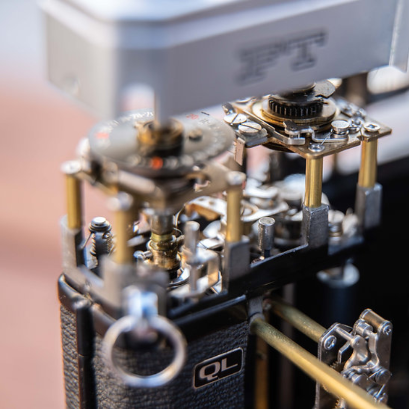 Disassembled Mechanical Film Camera Canon FT