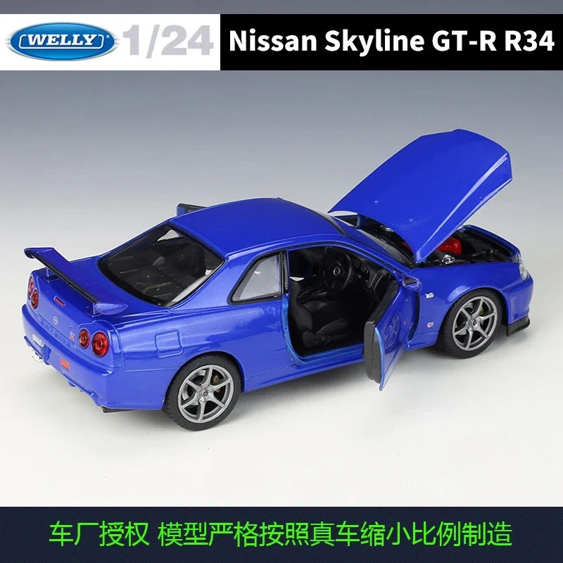1:24 Nissan Skyline GT-R R34