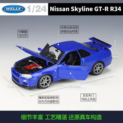 1:24 Nissan Skyline GT-R R34