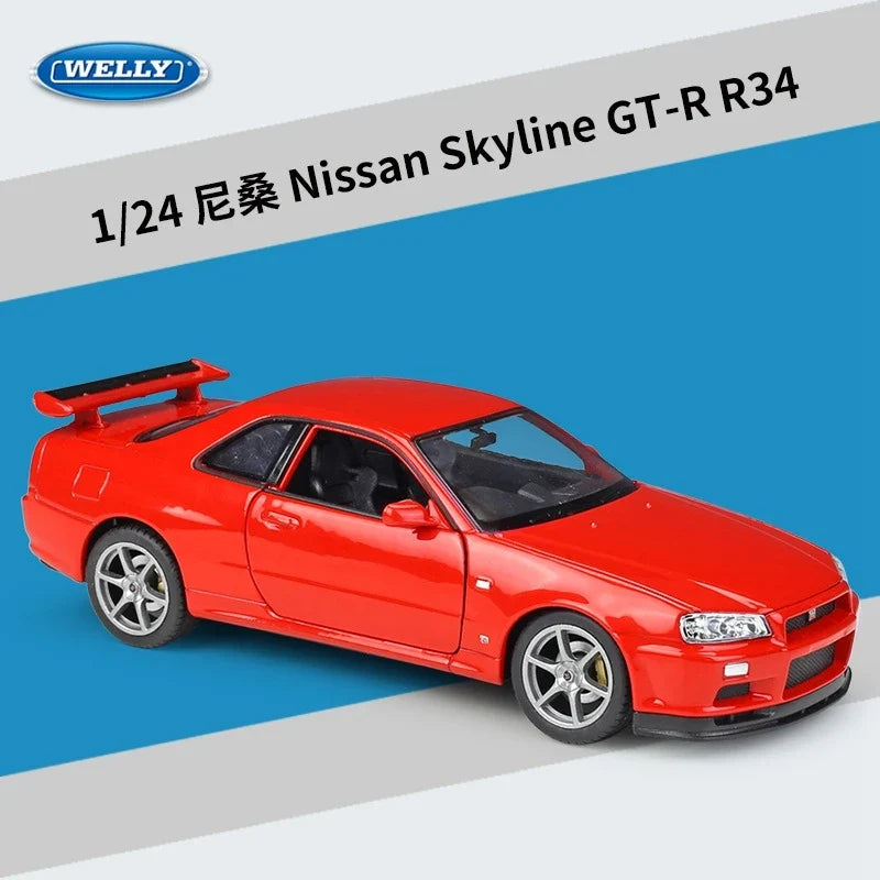1:24 Nissan Skyline GT-R R34