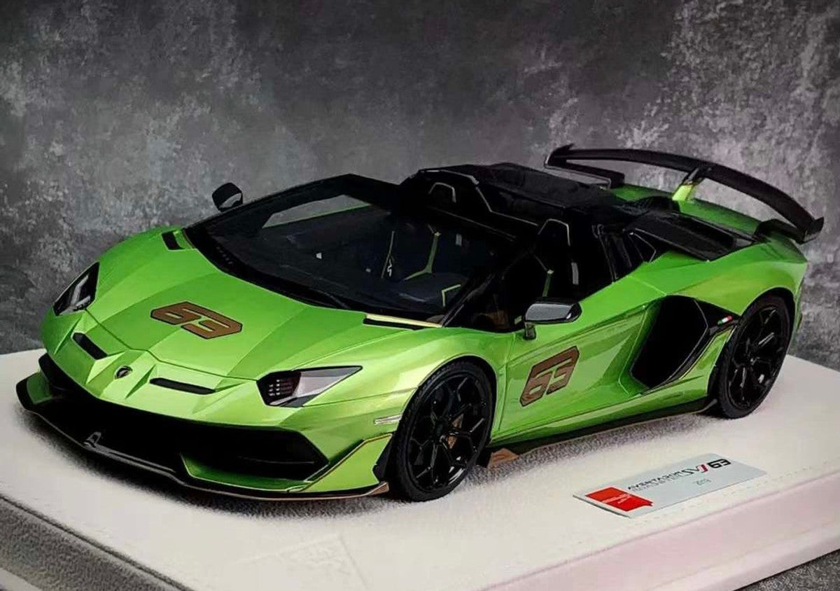 Custom Lamborghini Aventador SVJ 1:18