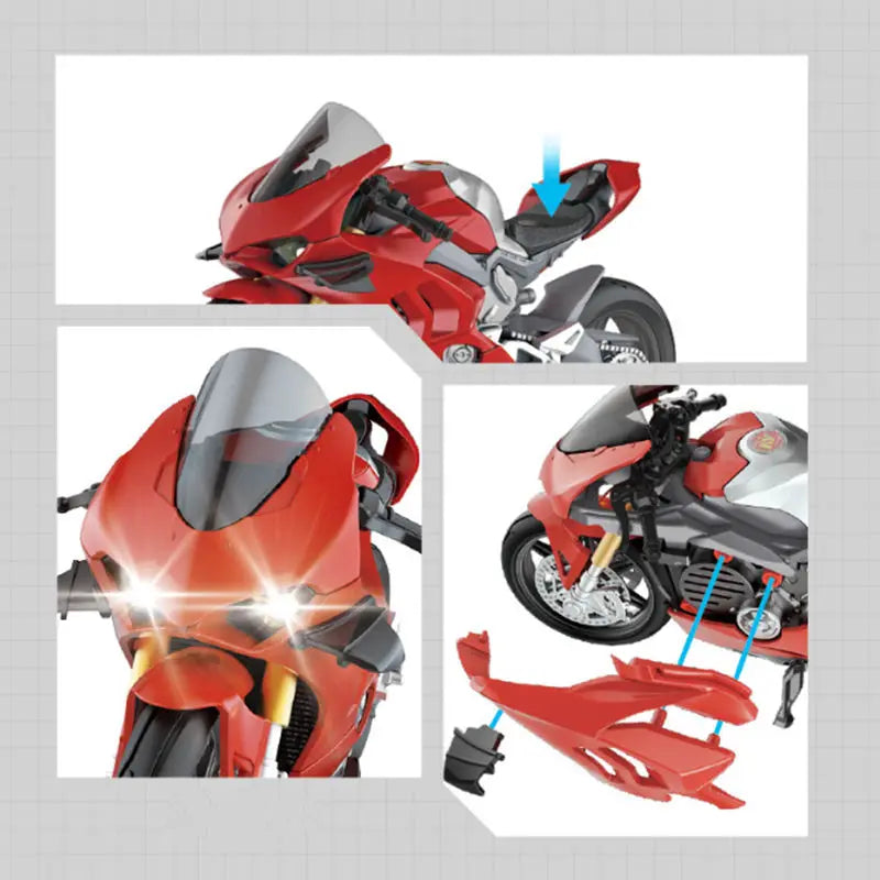 1:12 Ducati Panigale V4S Corse Assembly Version