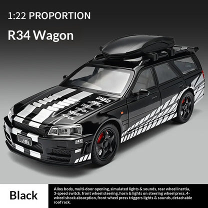 1:22 Nissan Skyline R34 Travel Version