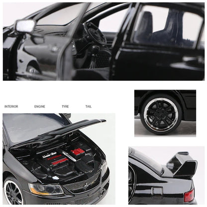 1:32 Mitsubishi Lancer Evolution IX 9