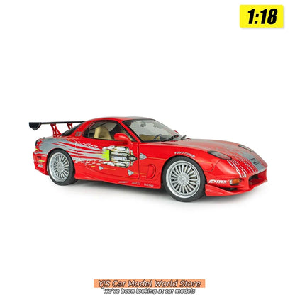 1:18  SKYLINE GT-R BNR34  RX7 FD3RS
