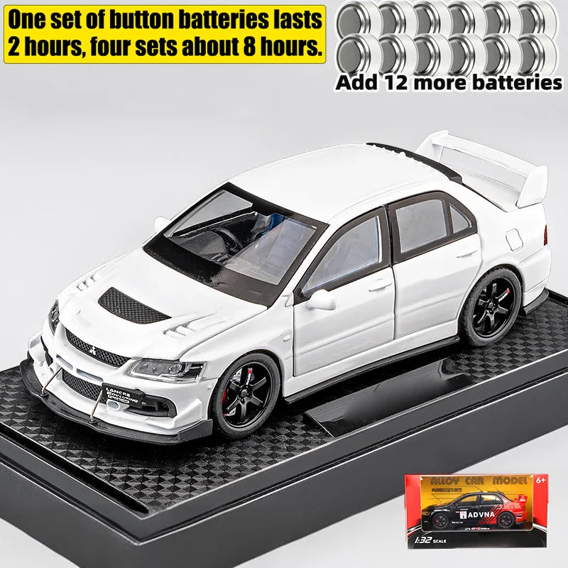 1:32 Mitsubishi Lancer Evolution EVO Track Painted