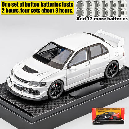 1:32 Mitsubishi Lancer Evolution EVO Track Painted