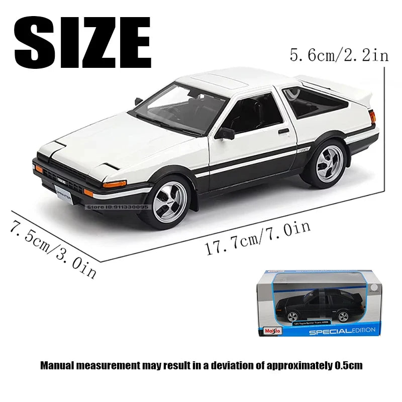 1:24 Toyota Sprinter Trueno AE86