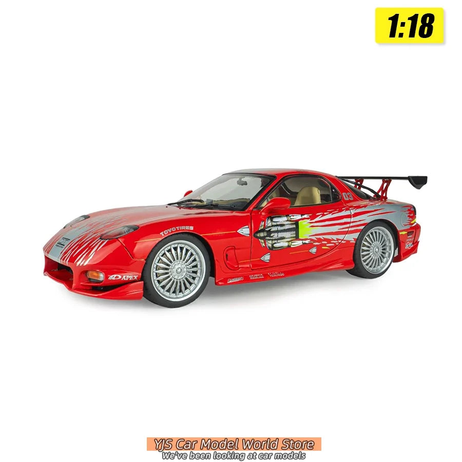 1:18  SKYLINE GT-R BNR34  RX7 FD3RS