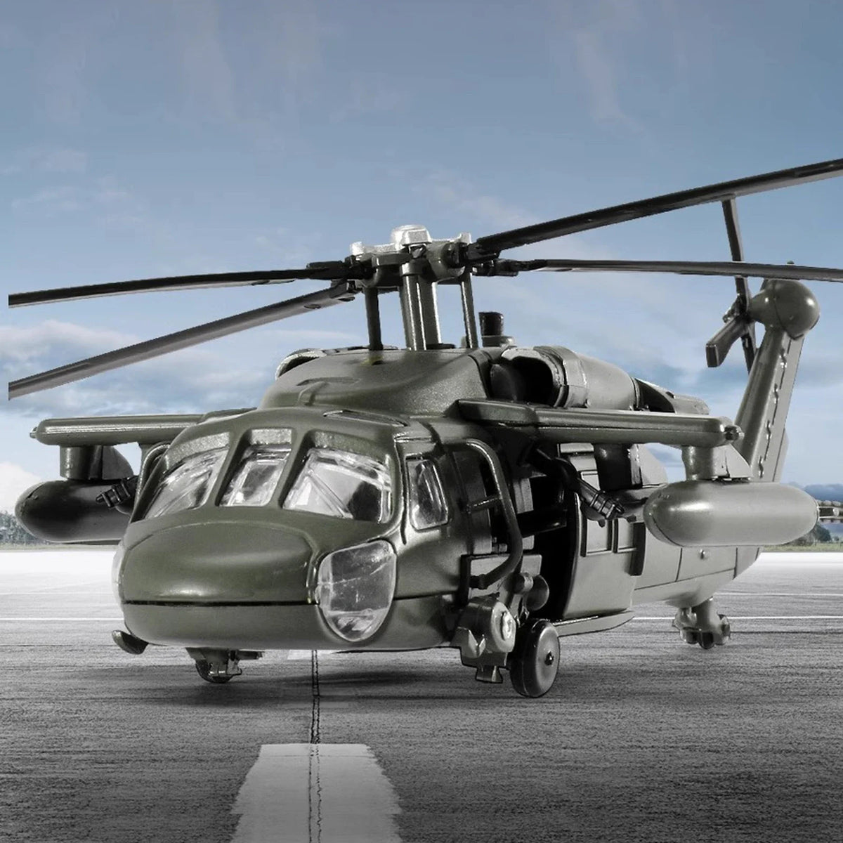1:64 Helicopter UH-60 Black Hawk