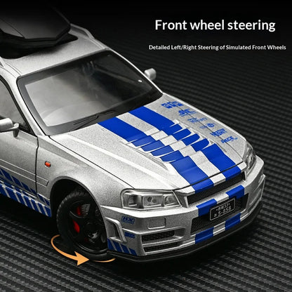 1:22 Nissan Skyline R34 Travel Version