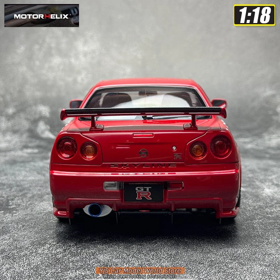1:18 Skyline R34 CUSTOMIZED VERSION