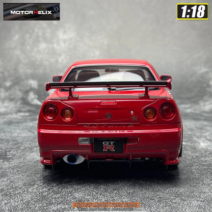 1:18 Skyline R34 CUSTOMIZED VERSION