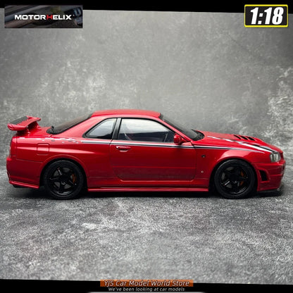 1:18 Skyline R34 CUSTOMIZED VERSION