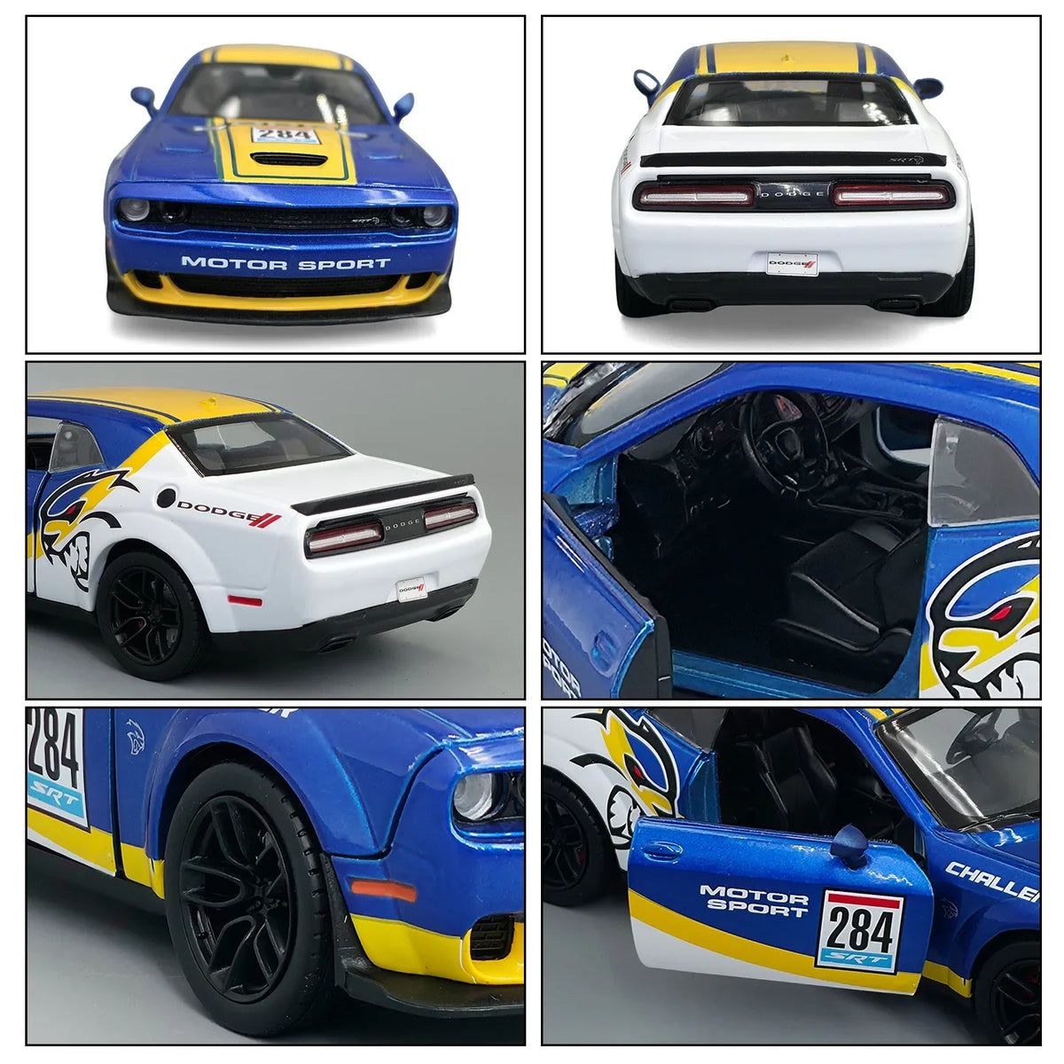 1:24 Dodge Challenger SRT Hellcat WIDEBODY