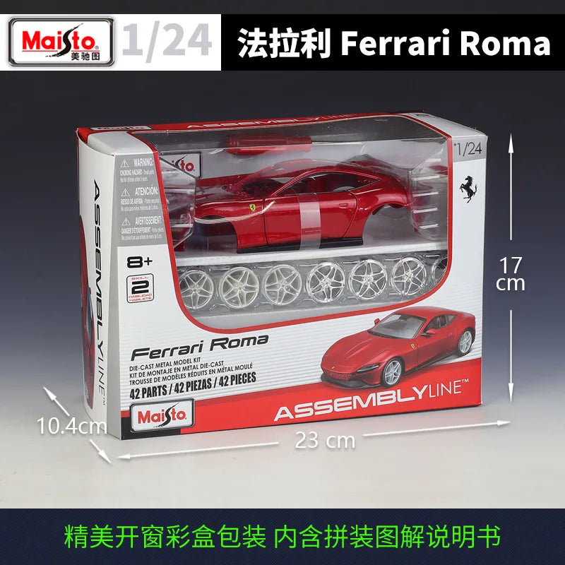 1:24 Ferrari Roma Assembling