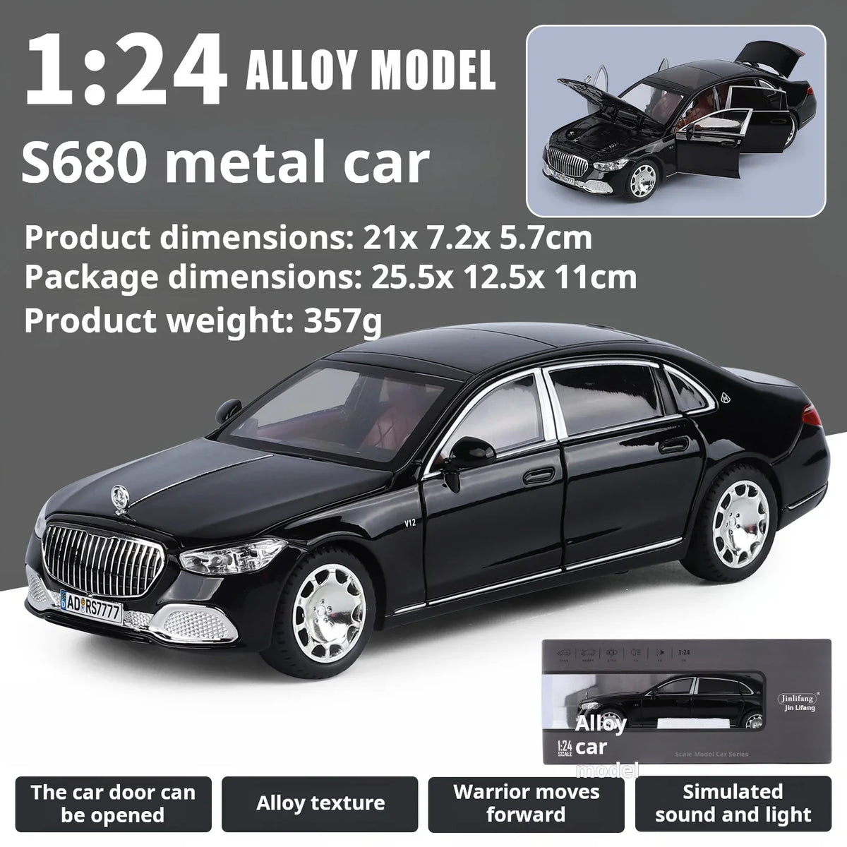 1:24 Mercedes-Benz S680
