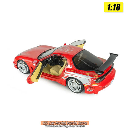 1:18  SKYLINE GT-R BNR34  RX7 FD3RS