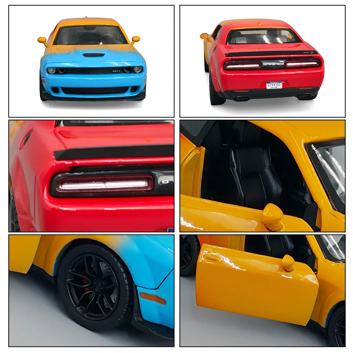 1:24 Dodge Challenger SRT Hellcat WIDEBODY