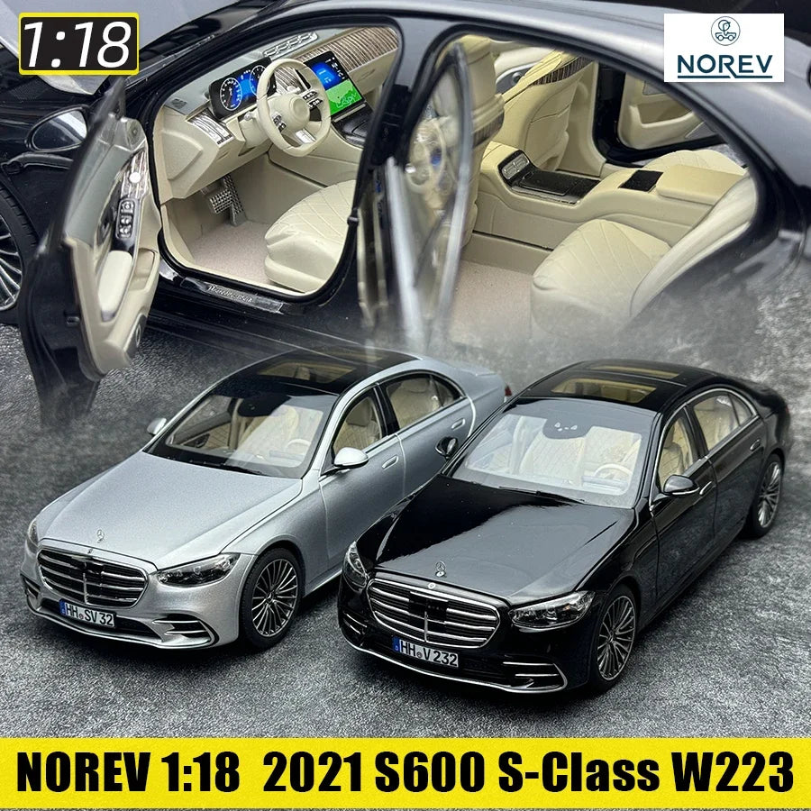 1:18 2021 Mercedes-Benz S600 S-Class W223
