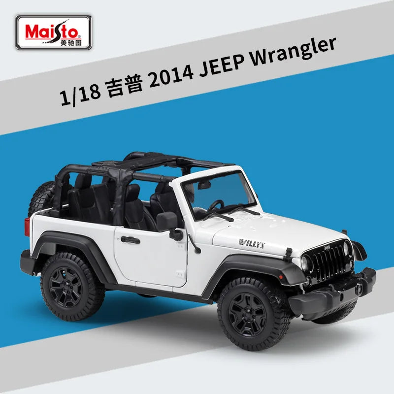 1:18 Jeep 2014 Sahara Wrangler Rubicon