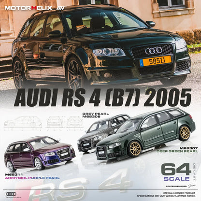 1:64  Audi RS4 (B7) 2005