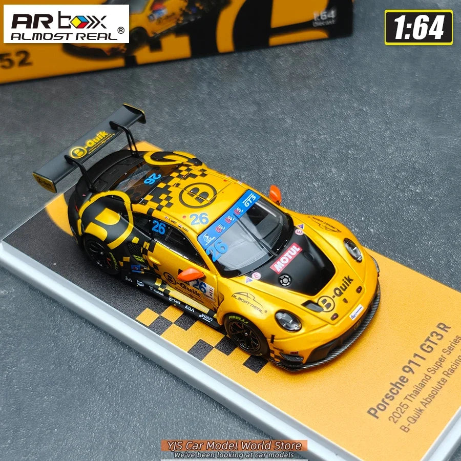 1:64 Porsche 911 GT3 R 2025 Thailand  Series B-Quik  Absolute Racing #26