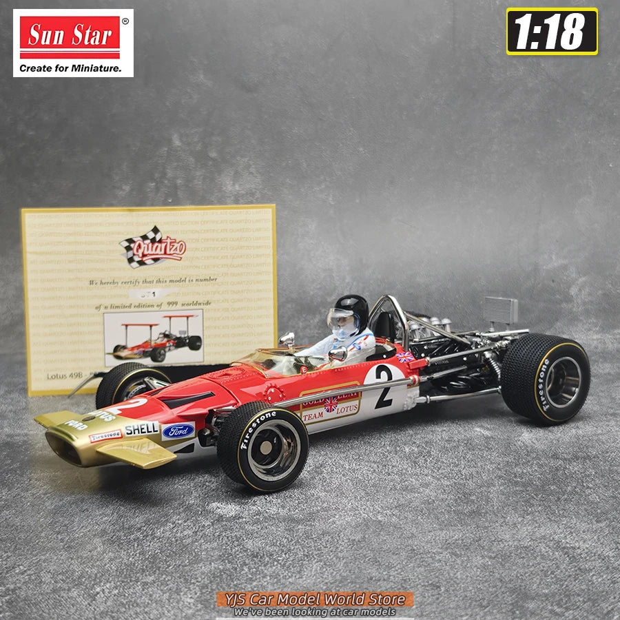 1:18  F1  Lotus 72E #2 1973 Monaco GP