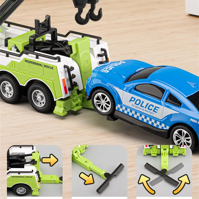 1:24 Traffic Road Rescue Wrecker