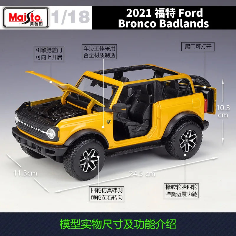 1:18 Ford 2021 Bronco Badlands