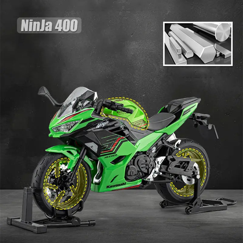 1:9 Kawasaki Ninja 400 Key Control