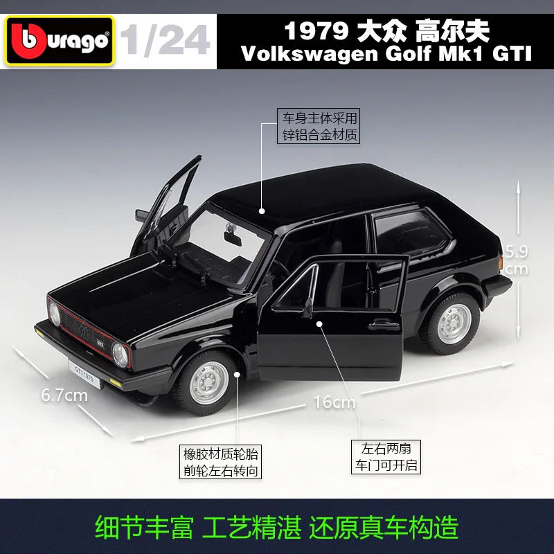 1:24 Volkswagen 1979 Golf GTI MK1
