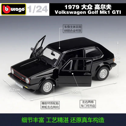 1:24 Volkswagen 1979 Golf GTI MK1