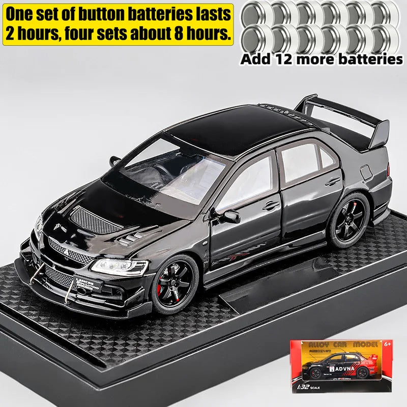 1:32 Mitsubishi Lancer Evolution EVO Track Painted