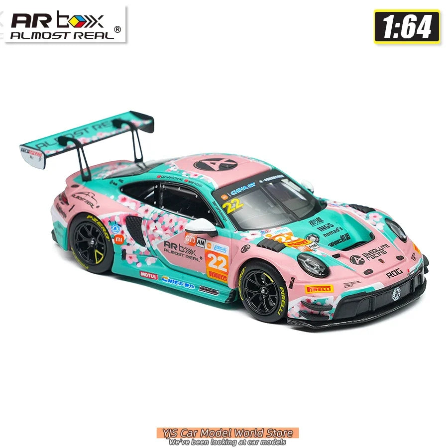 1:64 Porsche 911 GT3 R 202 GT Ningbo Absolute Racing #22