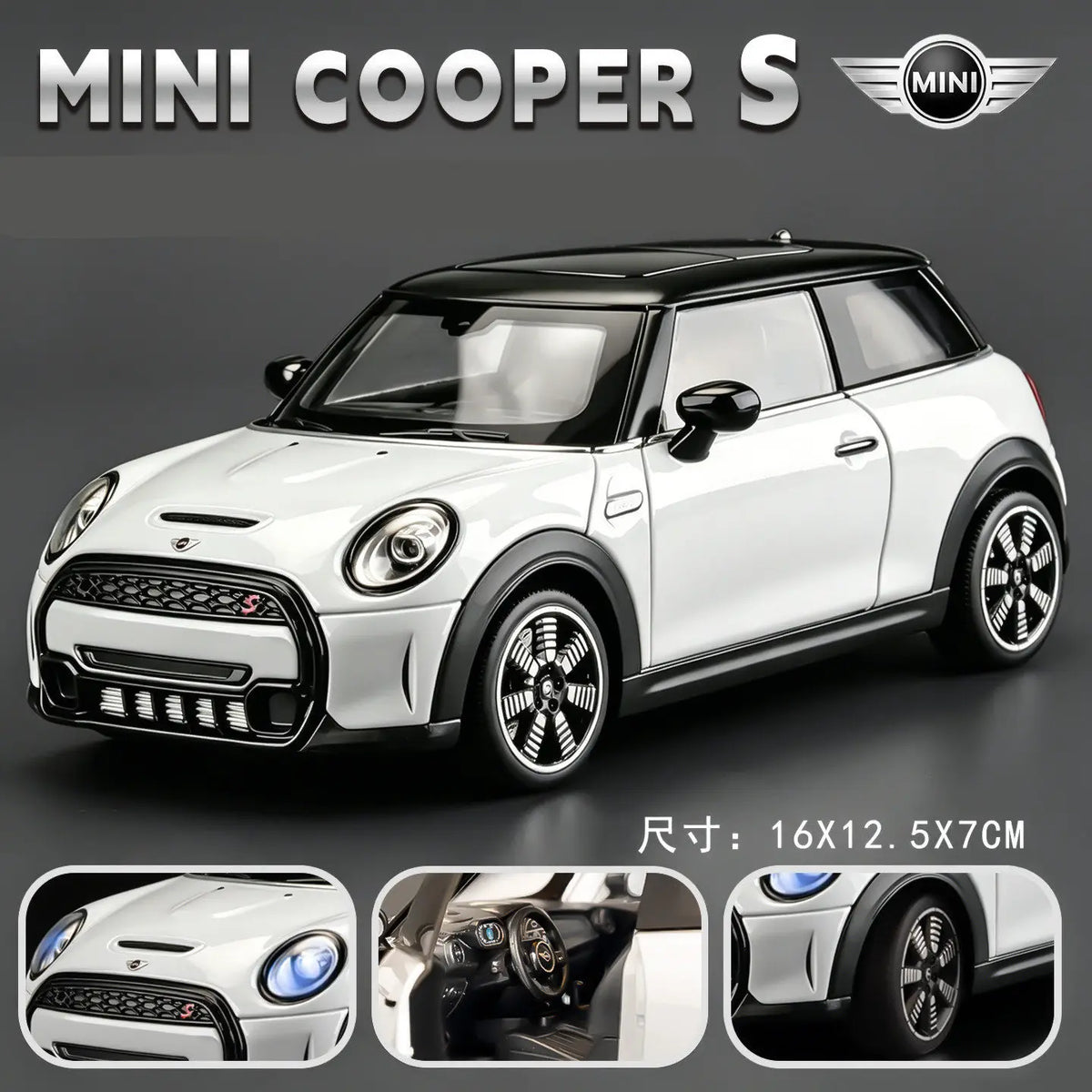 1:24 Mini Cooper S Hatchback
