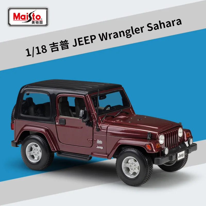 1:18 Jeep 2014 Sahara Wrangler Rubicon
