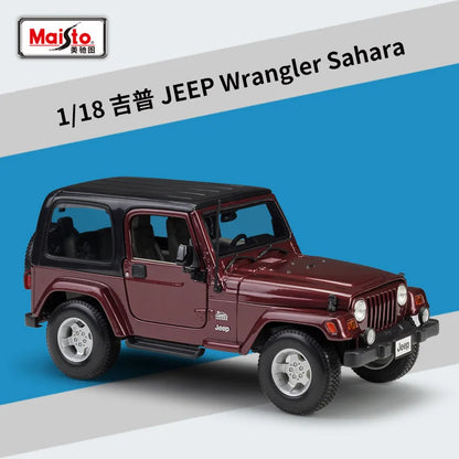 1:18 Jeep 2014 Sahara Wrangler Rubicon