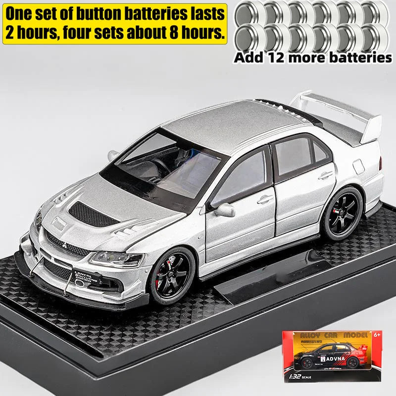 1:32 Mitsubishi Lancer Evolution EVO Track Painted