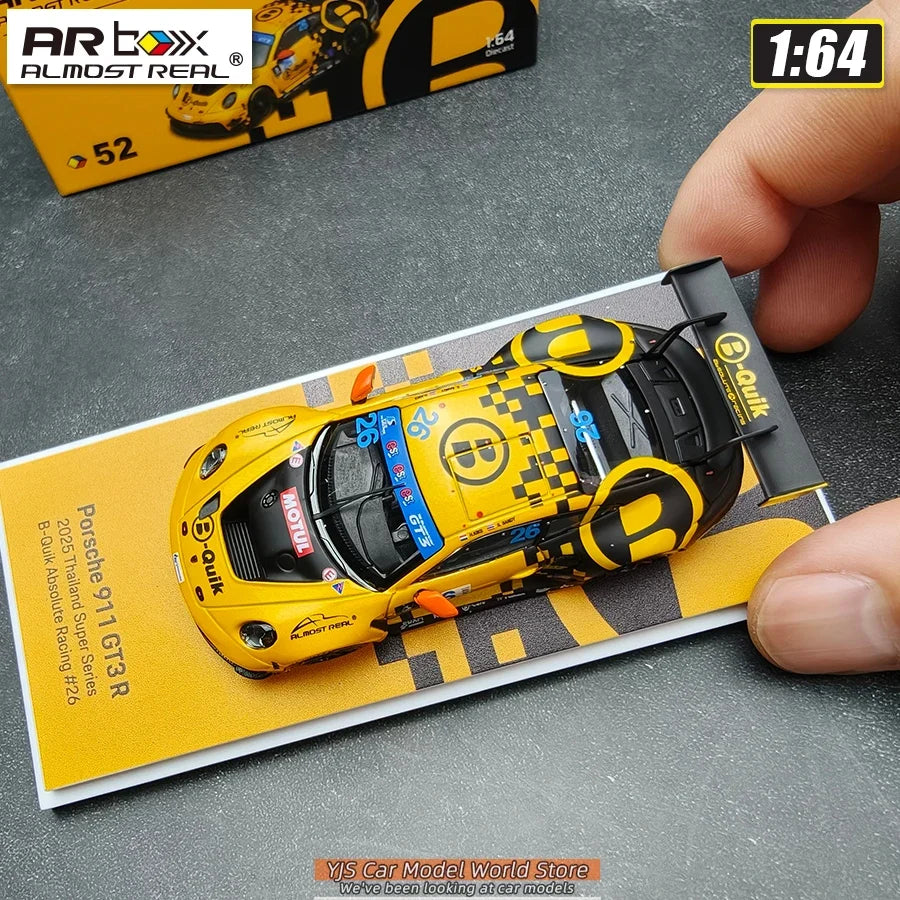 1:64 Porsche 911 GT3 R 2025 Thailand  Series B-Quik  Absolute Racing #26