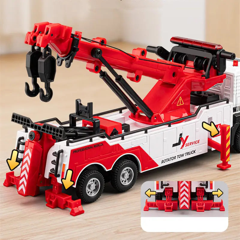1:24 Traffic Road Rescue Wrecker