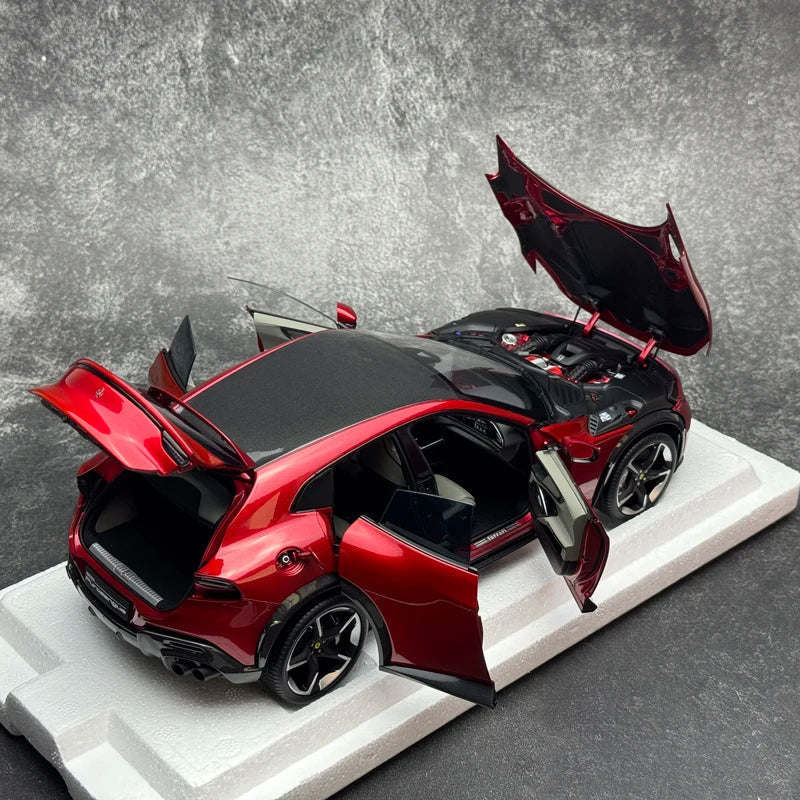 1:18  Purosangue  Rosso Corsa Panoramic Roof